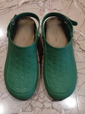 DR. SCHOLL Zoccolo Lavoro WORKTIME Verde Scarpa Unisex Gomma Di Seconda Mano