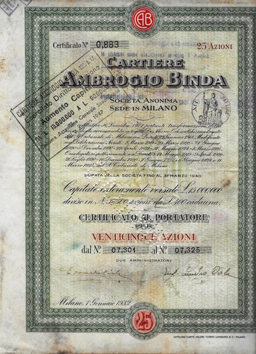 1932 cartiere ambrogio binda - 1932,