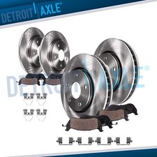 Front Rear Rotors Ceramic