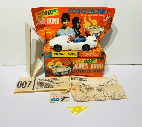 Corgi toys 336 james - 336, bond
