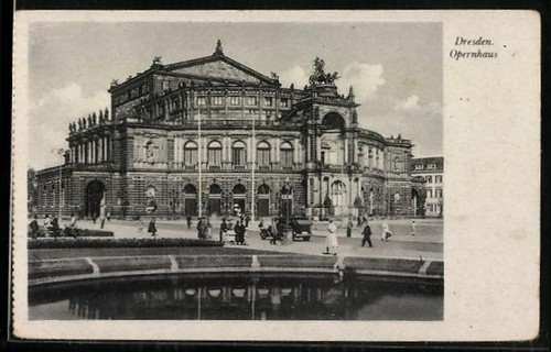 Dresda teatro dell opera con - teatro,