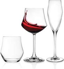 Rcr set 18 bicchieri Ego Black