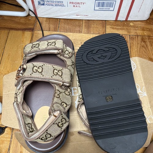 Gucci sandali donna tela con