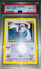 Pokemon Lugia Holo Neo Genesis #9 English ?? Unlimited PSA 8