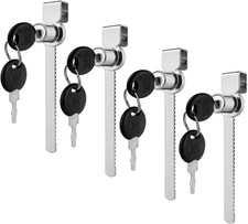 4 Pezzo Serrature per Vetrine,Vetrina Serratura Vetrina,Serratura Vetrina,Adatto