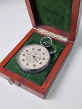 RARO Cronometro Vintage Sovietico Russo 1/100 di secondo SLAVA