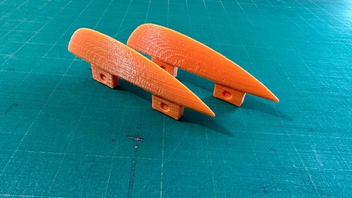 Fcs set 2 pinne da - fcs, 1"