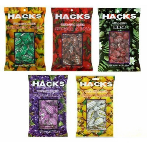 Hacks dolci aromatizzati 100g - hacks,