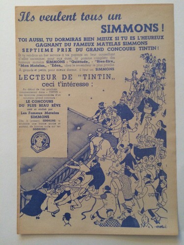 Tintin kuifje supplément - kuifje,