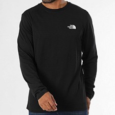 The North Face Simple Dome Tee Nero - Taglia L Abbigliamento Uomo T-shirts