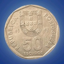 Portugal 50 Escudos 1987