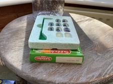 Subbuteo calcio Chelsea (640) anni 80-90 L/N manica lunga 8 giocatori e portiere