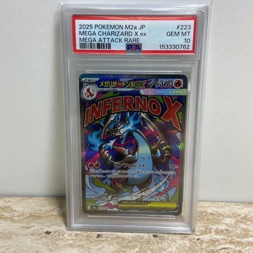 Psa10 mega charizard ex - x,