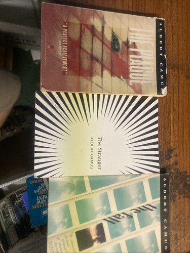 Albert camus3 book lot - book, the