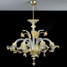 Ca'Venier Lampadario in Vetro