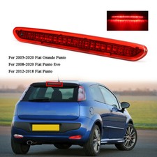 LUCE ARRESTO TERZO STOP LED FANALE POSTERIORE ROSSO PER FIAT PUNTO GRANDE EVO