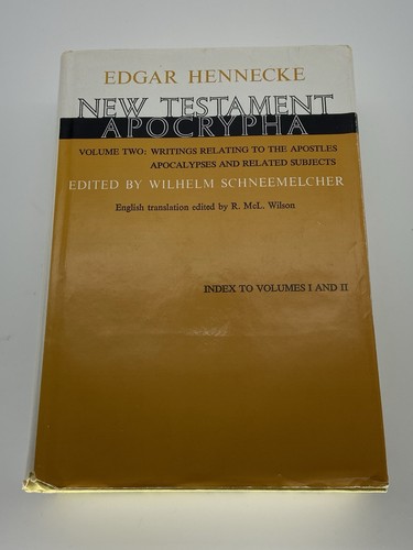 New testament apocrypha - new,