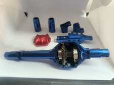 Xtra Alloggiamento Asse in Lega di Acciaio Speed Wraith per Axial Wraith AR60 1:10 RICAMBI