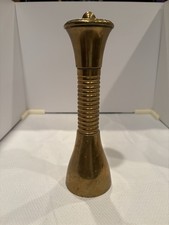 Vintage Solid Brass Ringed