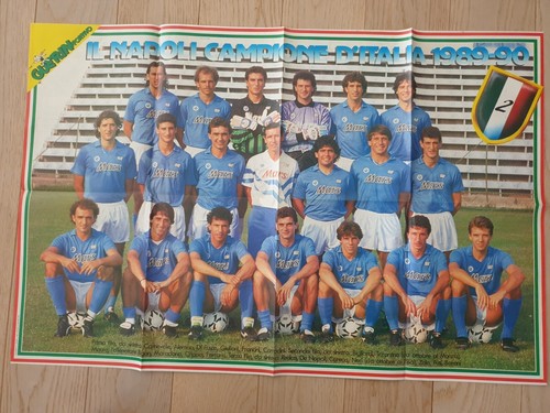 Poster napoli campione davey - napoli,
