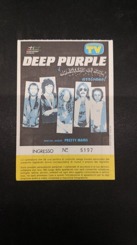 Biglietto deep purple monsters - biglietto,