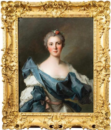 Antico quadro olio - , tela