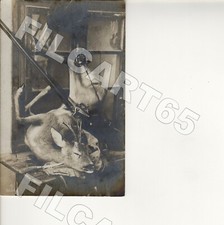 A7966 CACCIA 1910 CAPRIOLO FUCILE PUGNALE BINOCOLO 