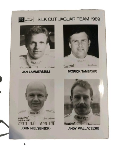 Silk cut jaguar mans 1989 - jaguar, le