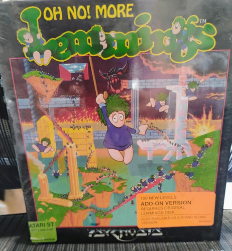 More lemmings atari - oh,