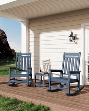 HDPE Rocking Chairs Set of 2