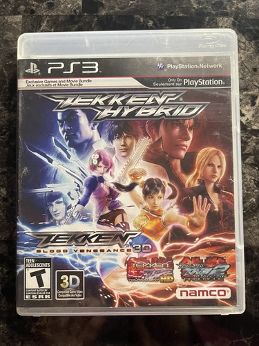 Tekken hybrid ps3 manual - tekken, w/manual