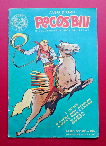 Albo oro pecos bill - 1, del