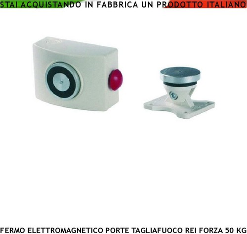 Elettrosblocco bianco porta - elettrosblocco,
