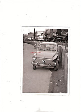 ANNI '60 FIAT 600 SCUBAPRO INCIDENTATA TARGA GENOVA FOTO ORIGINALE AUTO 13 x 18