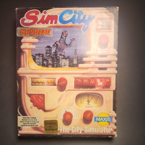 Simcity supreme mac - simcity, macintosh
