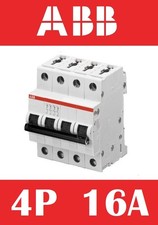 ABB - S254 - INTERRUTTORE MAGNETOTERMICO - 4P - 16A - CURVA C - 400V - 6000kA