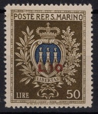 SAN MARINO 1946 STEMMA