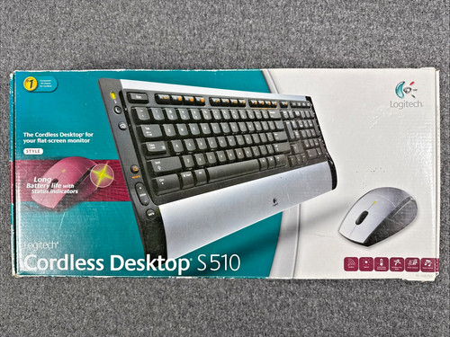 Logitech cordless desktop - desktop, s510