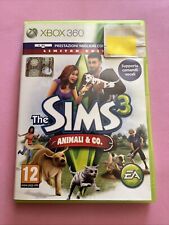 GIOCO VIDEOGIOCO XBOX 360 The Sims 3 Animali & Co. Ita Senza Manuale