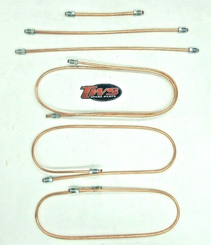 Kit tubi freno rame per - 6,
