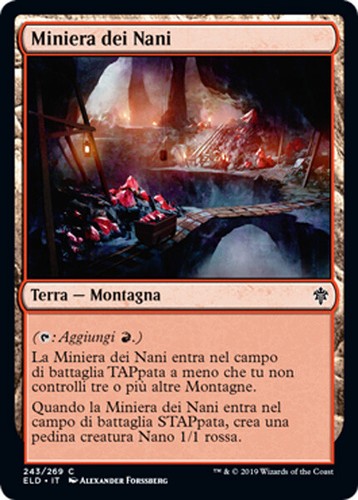 Mtg dwarven mine - dwarven,