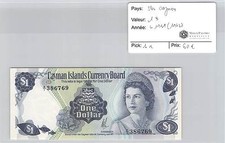 Banconota Isola Iles Cayman -