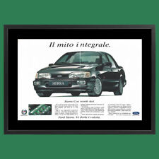 Anni ' 90  * Pubblicità Originale "Ford, Sierra Cosworth 4x4" Cornice