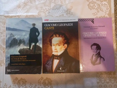 Giacomo leopardi canti - leopardi,