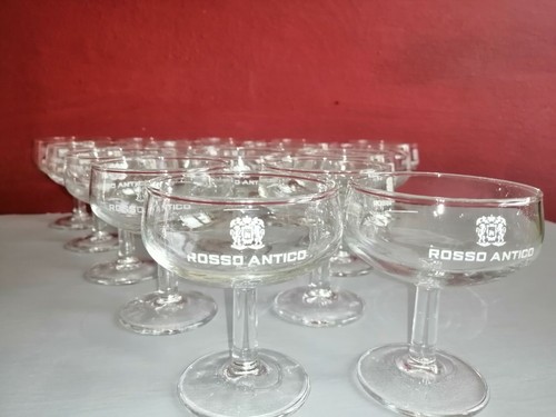 Bicchieri rosso antico coppe - rosso,