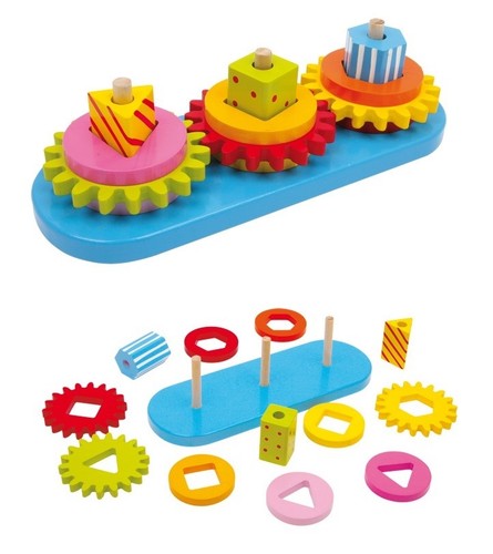 Puzzle incastro legno - a,