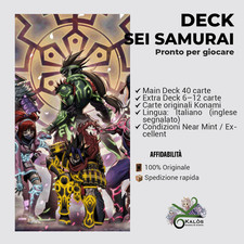Yugioh! Mazzo Deck SEI SAMURAI