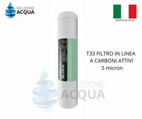 Filtro linea t33 carbone - filtro,