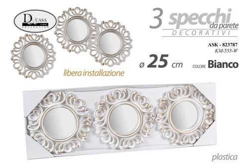 Set specchi parete - specchi,