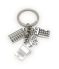 Calcolatrice Portatile Dollar Portafoglio Portachiavi In Metallo